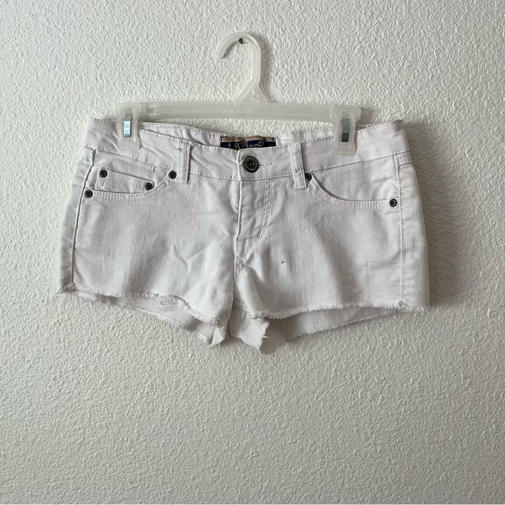 Wallflower White Denim Women’s (Juniors) Shorts Size 7